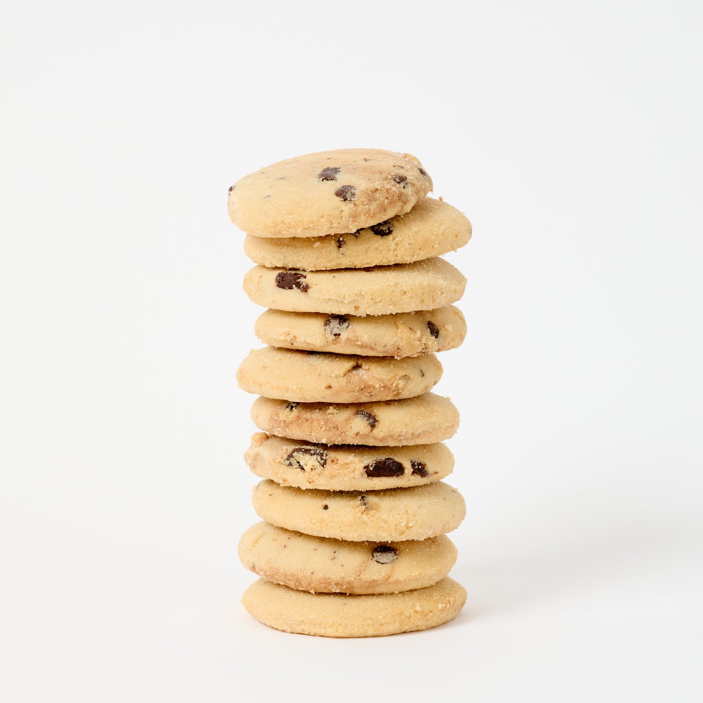 Chocolate Chunk Shortbread Biscuits
