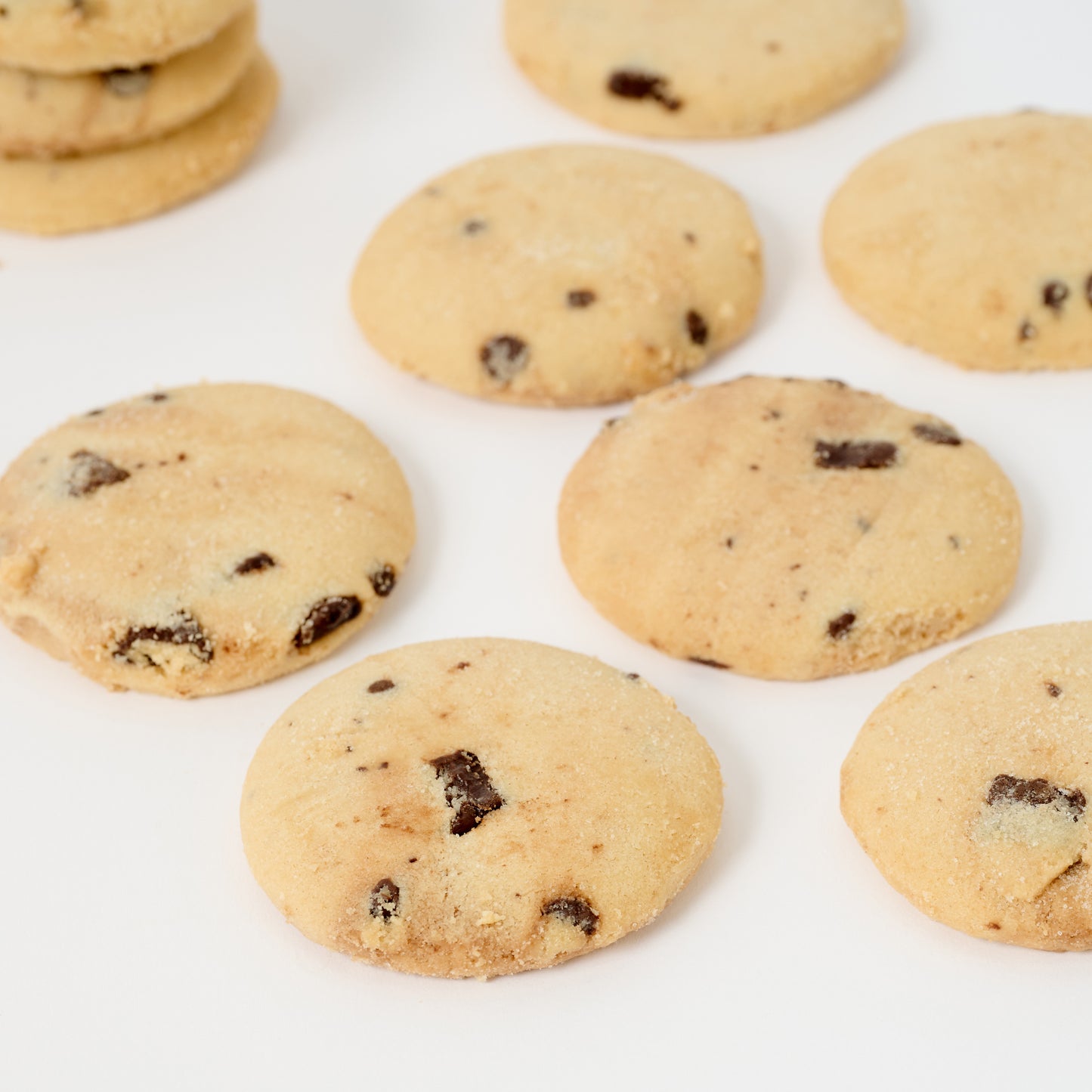 Chocolate Chunk Shortbread Biscuits