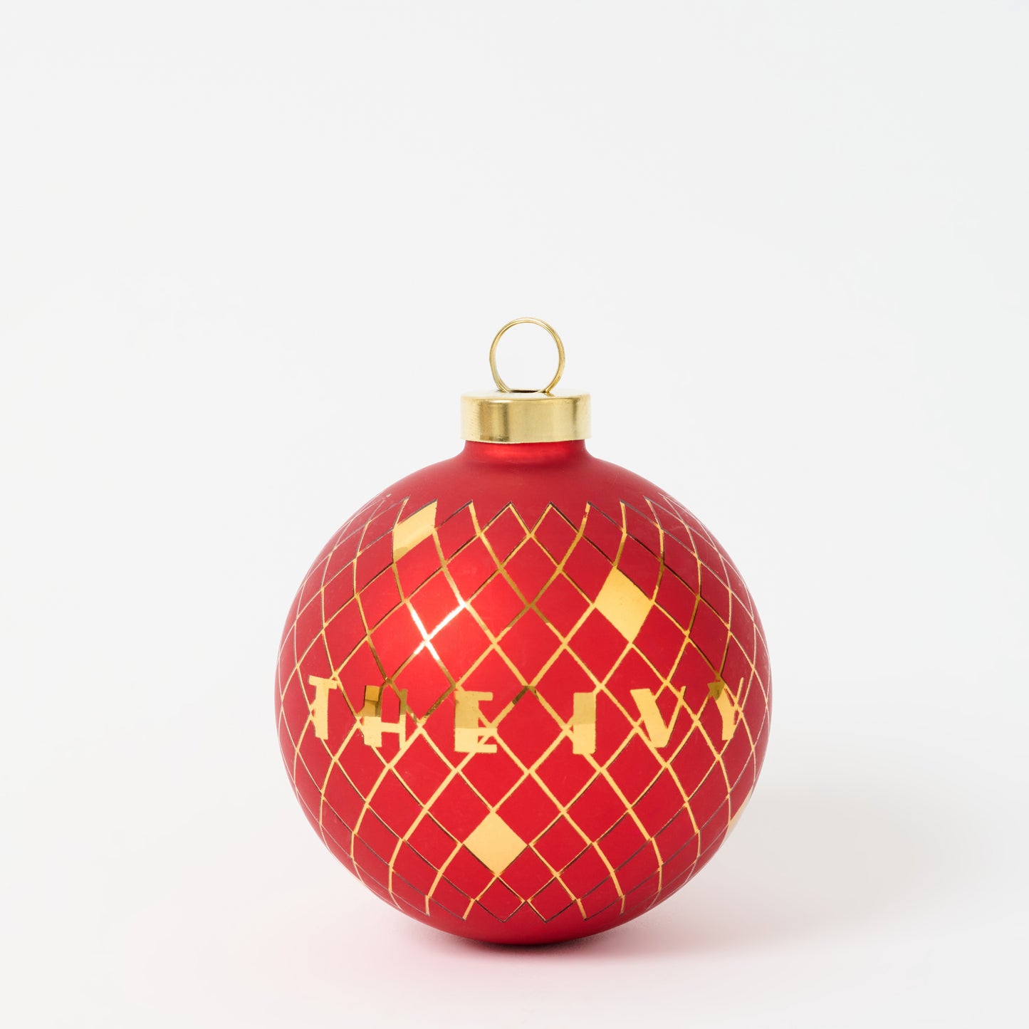 Classic Christmas Bauble - Red