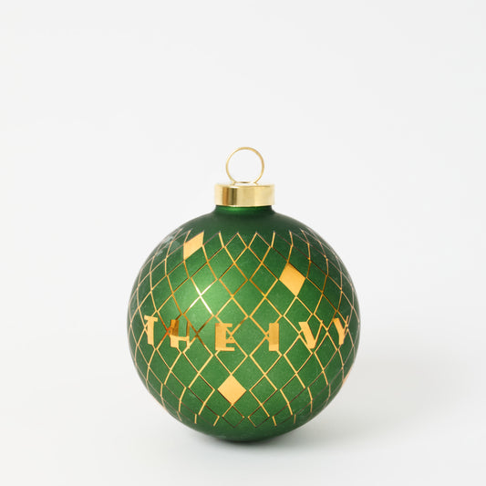Classic Christmas Bauble - Green